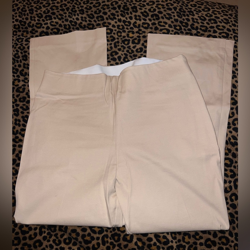 Stretchy Beige Pants